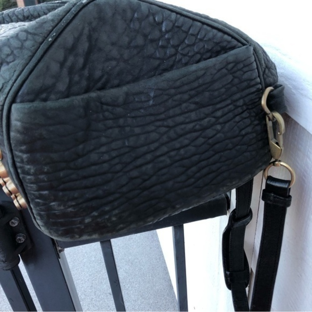 Authentic Alexander Wang Rocco Duffle Bag Black EUC Celebrity Favorite - Picture 13 of 16